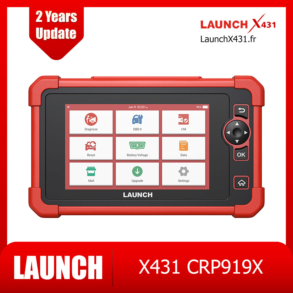 LAUNCH X431 CRP919MAX Wireless Bidirectional Diagnostic Scan Tool, Code  Assist, ECU Coding, FCA AutoAuth, 31+ Service Functions, All System  Diagnosis