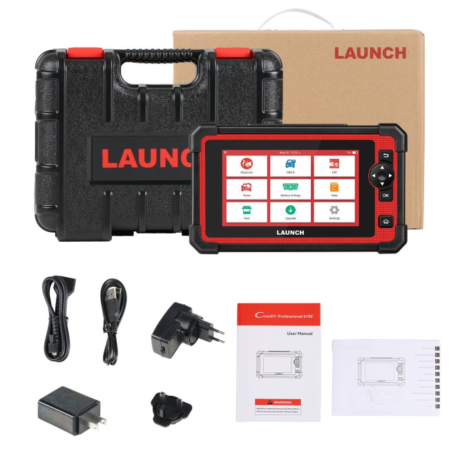 2024 LAUNCH X431 CRP919E Elite Bidirectional Scan Tool with CANFD DOIP, Active Test, 31+ Service, ECU Coding, All System Diagnosis, FCA