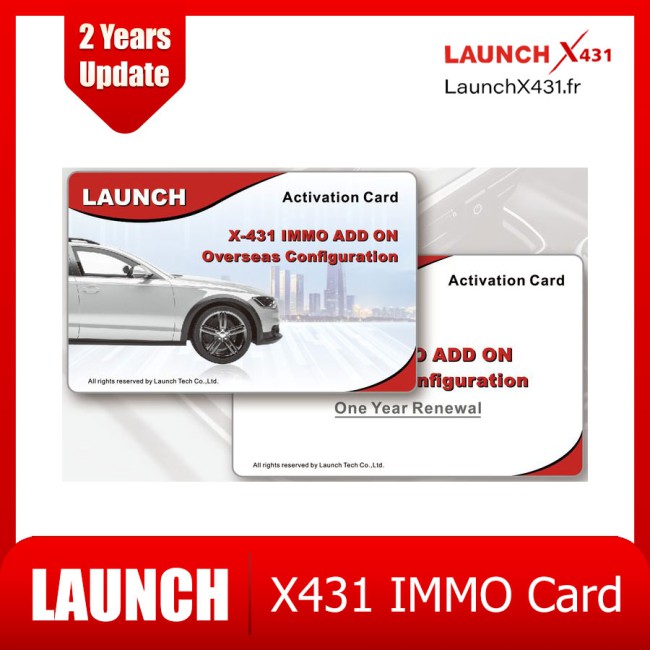 [2 Years Online Activation] Launch X431 PAD VII/ PAD V/ PRO5/ PRO TT + X-PROG3 IMMO Software Activation (Activate X431 IMMO Plus/Elite Function)