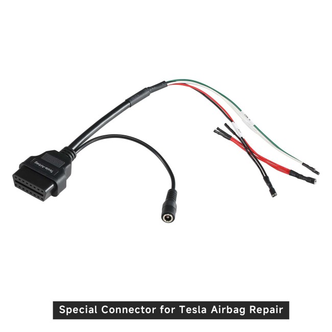 LAUNCH Special Connector for Tesla Airbag Repair SRS Crash Data Reset