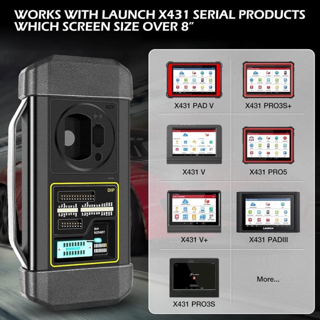 2024 Launch X431 PAD VII Elite Diagnostic Tool and X-PROG3 IMMO Key Programmer Support ECU Reprogramming, Key Programming, Topology Map, 60+ Service