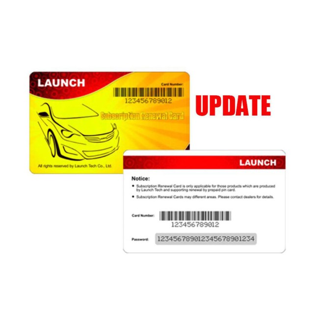 1 Year Update Service for LAUNCH X431 IMMO ELITE (Software Subscription)