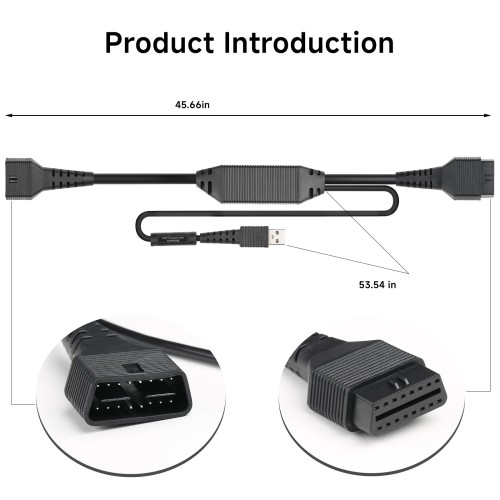2024 LAUNCH DOIP Adapter Cable for Launch CRP919EBT, CRP919XBT, PRO3 APEX, PRO3 ACE, PRO3S+ V5.0, PROS V5.0, V V5.0, V+ V5.0, PRO TT