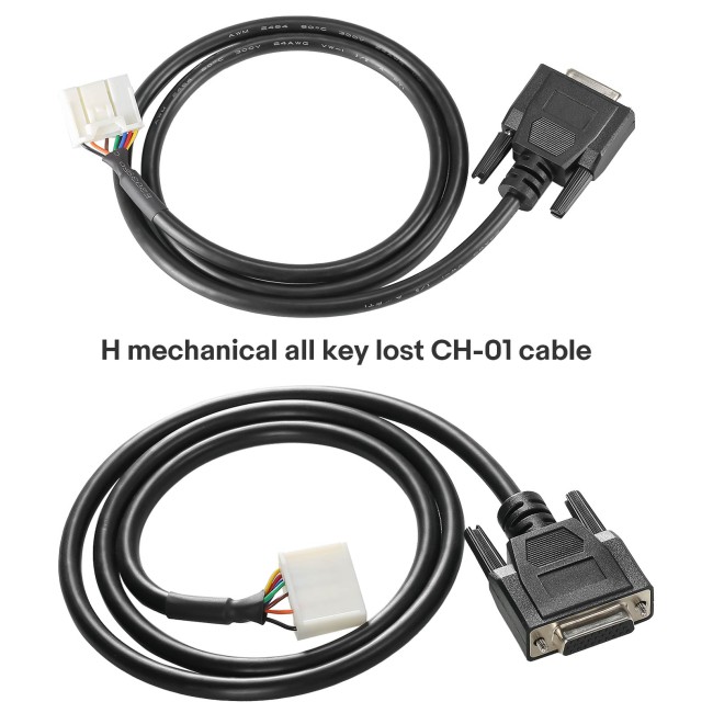Launch Toyota Cables Package Support All Keys Lost (CH-01 Cable H mechanical, CH-02 24pin, CH-03 27pin) for Launch X431 IMMO PLUS/ IMMO ELITE