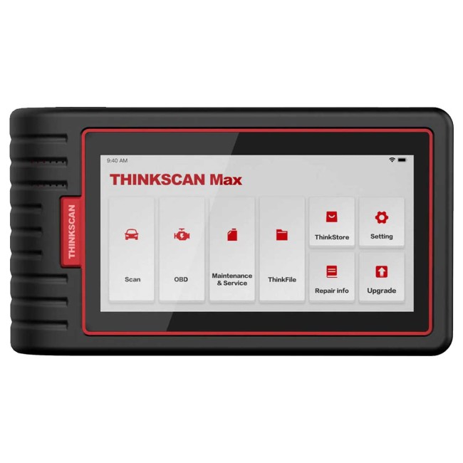 THINKCAR ThinkScan Max OBD2 Scanner Bluetooth Full System Diagnostic Scan Tool for All Vehicles 28 Service Functions Lifetime Free Update