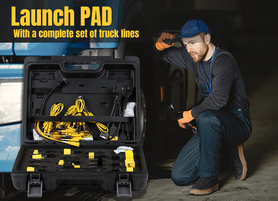 Heavy Duty Truck Package for Luanch X431 PAD